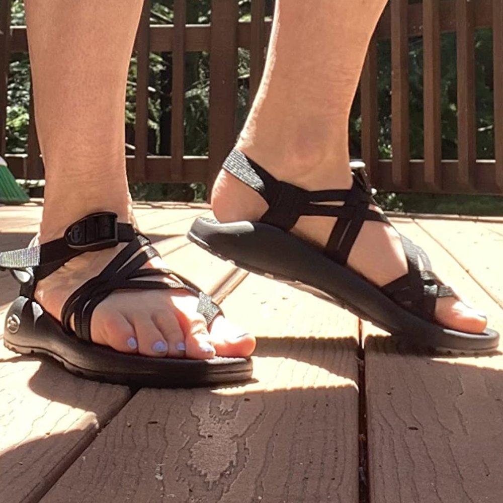 CHACO ZX/2 Cloud Black Outdoor Sandals 8